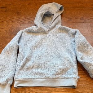 Athleta Kids baby blue Fleece Hoodie - M